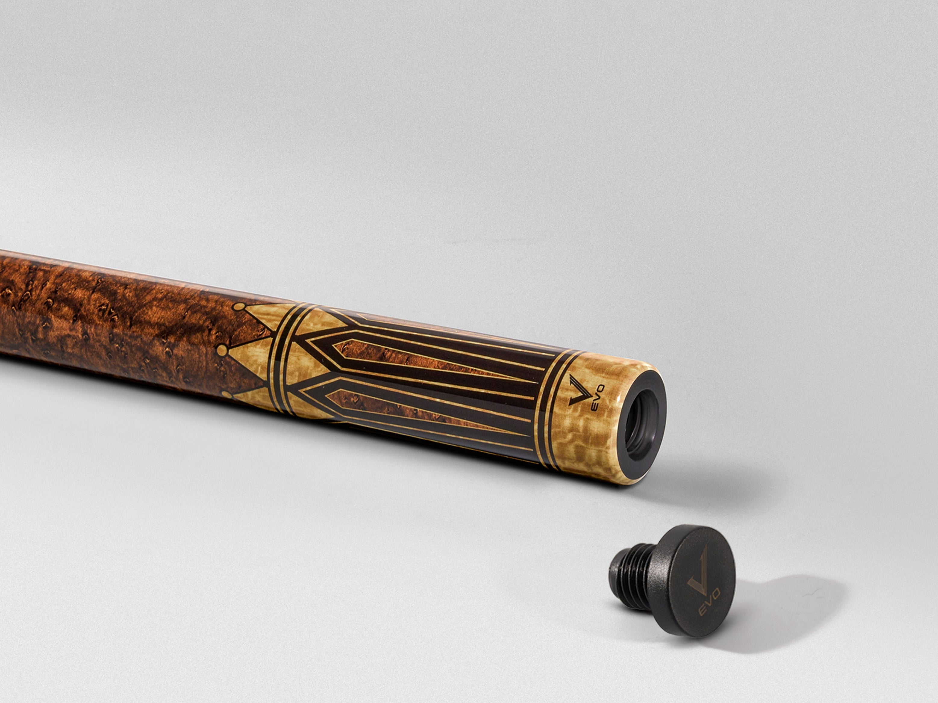 CRYSTAL Pool Cue - Brown