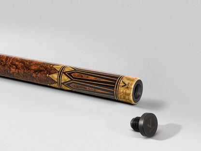 CRYSTAL Pool Cue - Brown