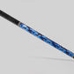 EVO CAMO POOL CUE - NAVY - SYNTHETIC LEATHER WRAP