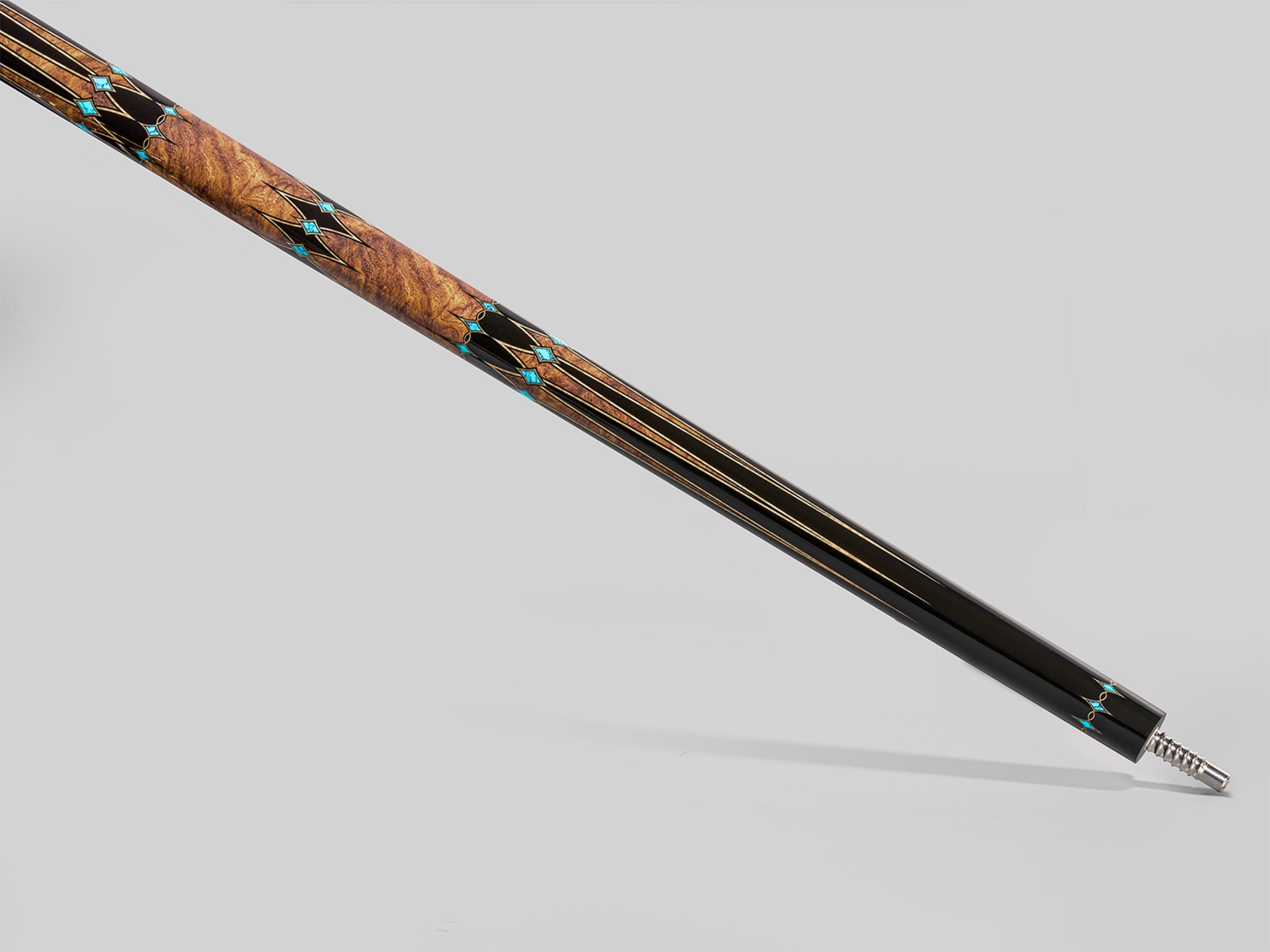 CRYSTAL Pool Cue - Black