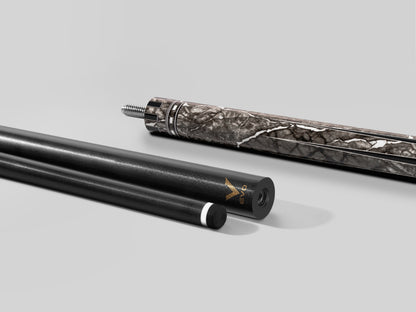 GEMSTONE POOL CUE - GRAY