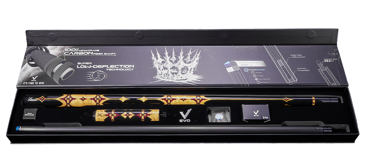 EVO CROWN CAROM MAXBING EDITION - ROYAL BLACK - Desktop Image