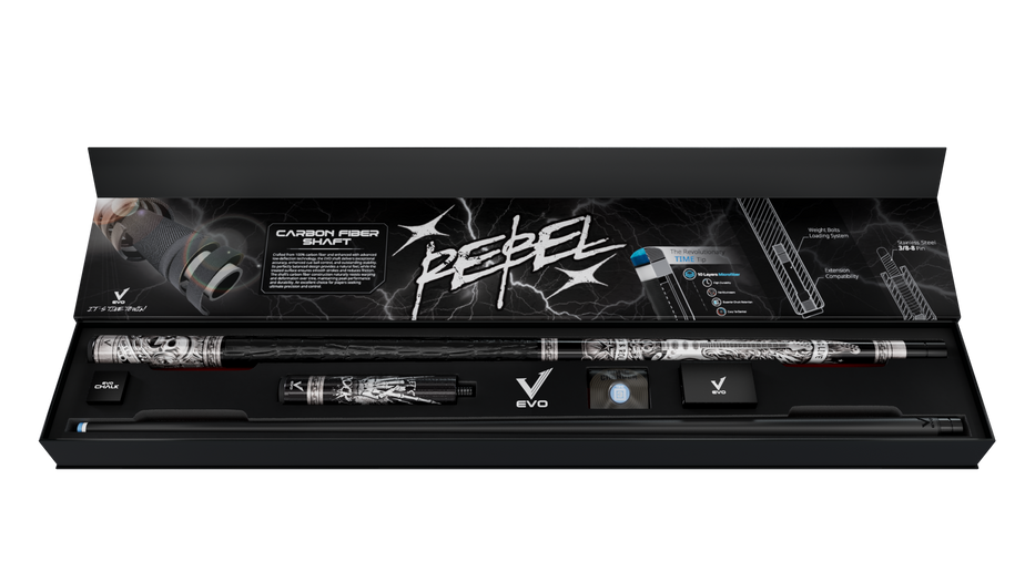 EVO REBEL MAXBING EDITION - BLACK LEATHER WRAP - Desktop Image