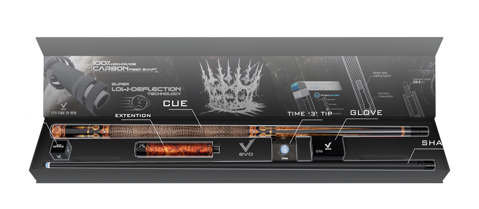 EVO CROWN MAXBING EDITION - MONARCH BLADE - Combo Open D8