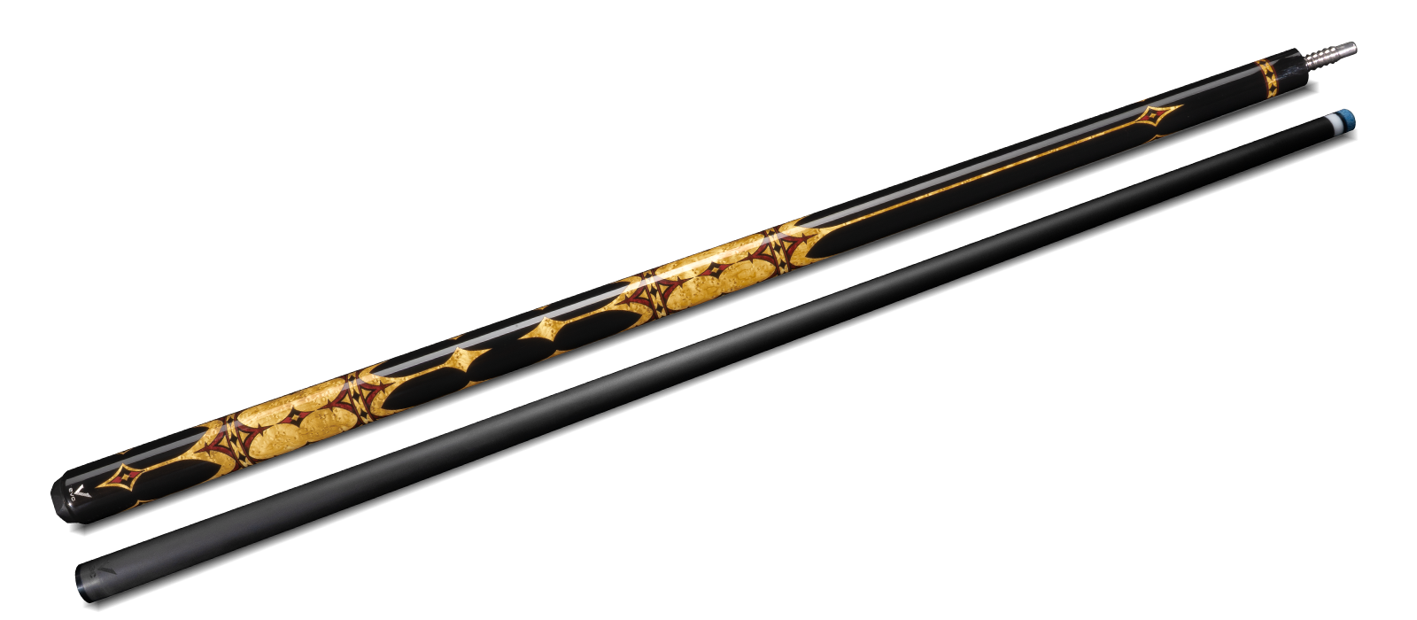 EVO CROWN CAROM CUE - ROYAL BLACK - Desktop Image