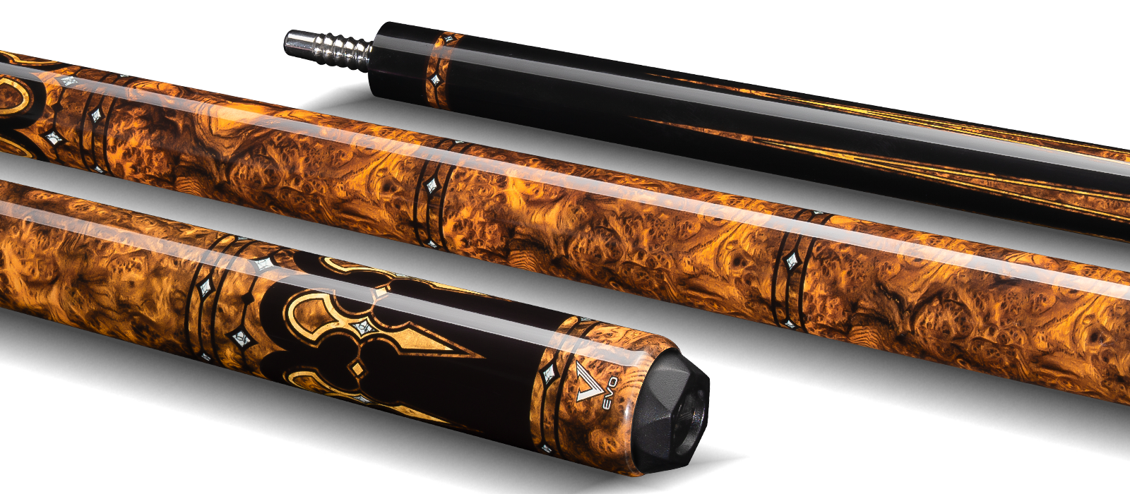 EVO CROWN CAROM CUE - MONARCH BLADE - Desktop Image