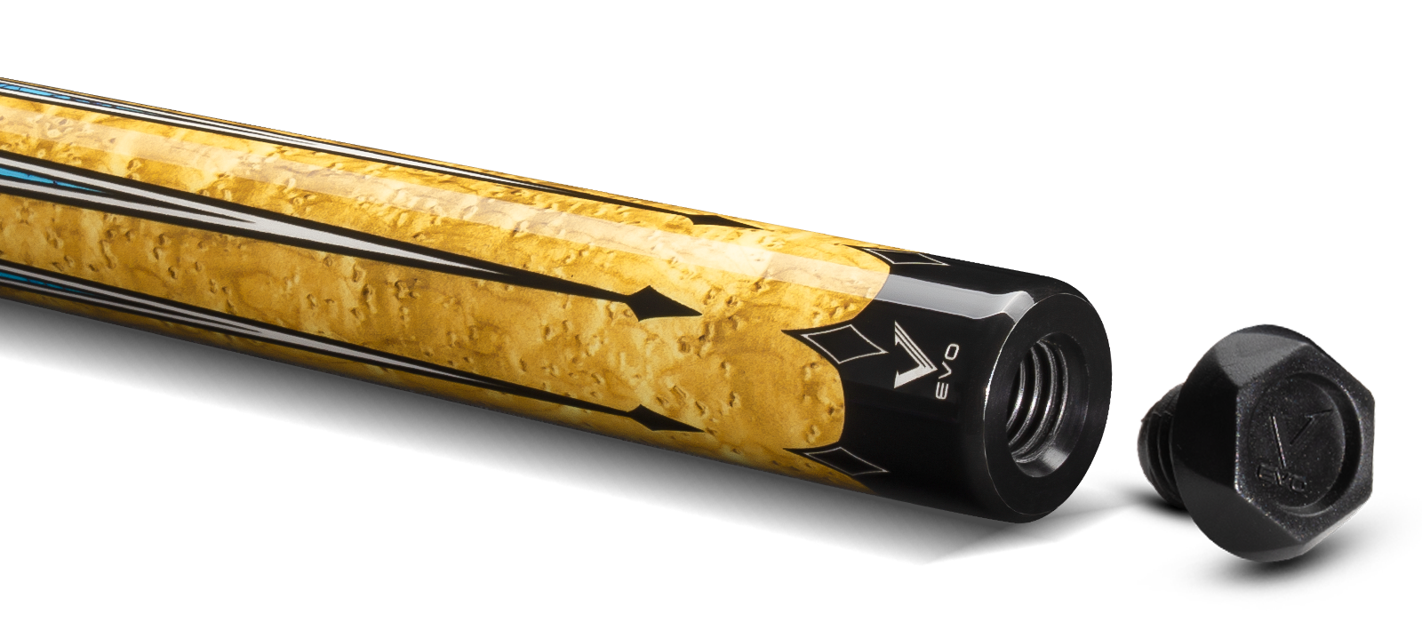 EVO WARRIOR CAROM CUE - DESERT GOLD - Desktop Image