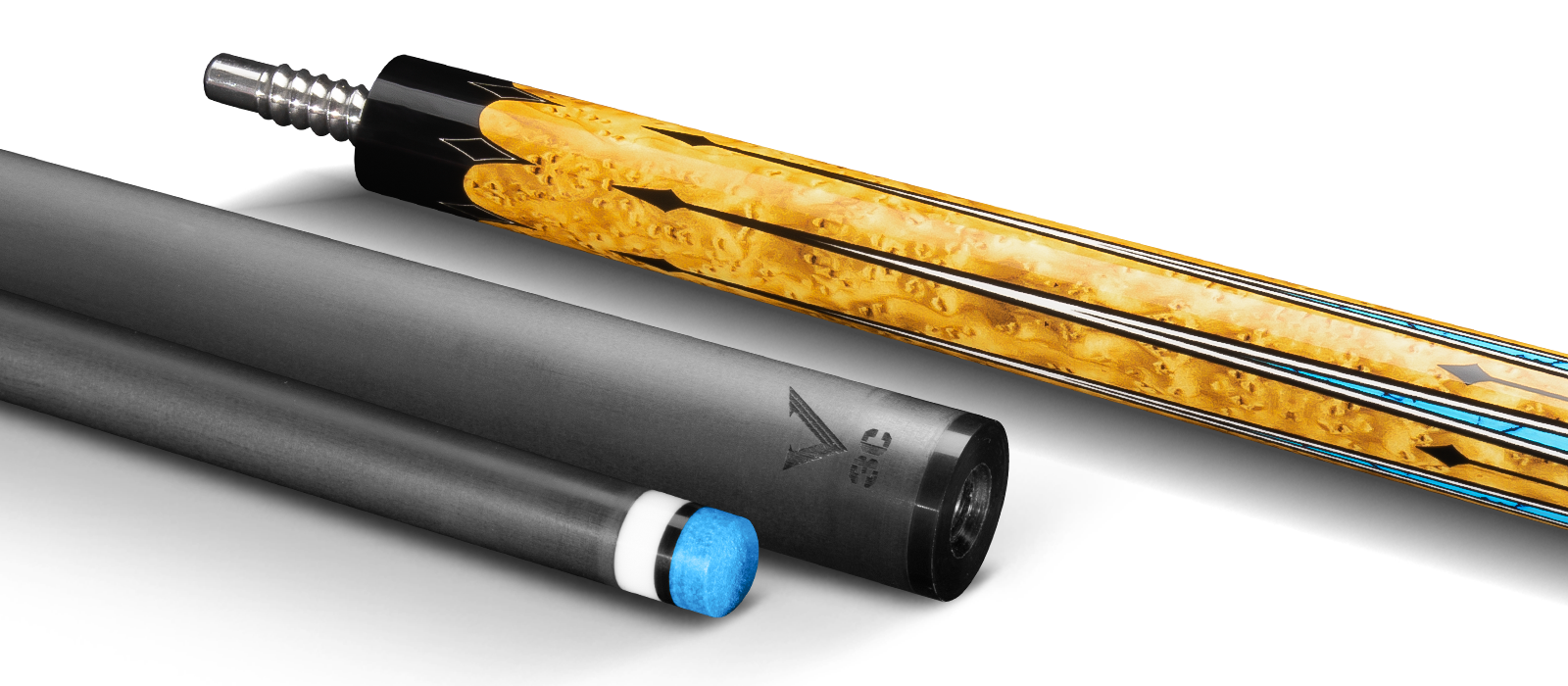 EVO WARRIOR CAROM CUE - DESERT GOLD - Desktop Image