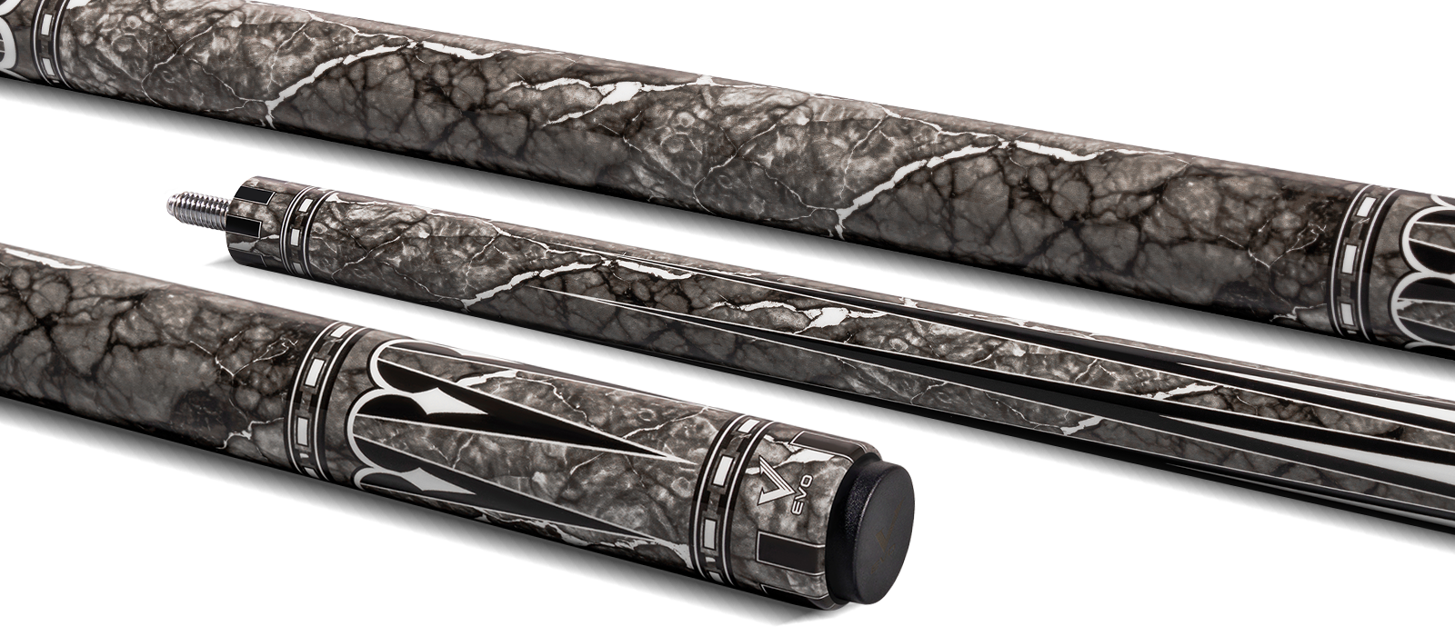 EVO GEMSTONE POOL CUE - NIGHTGLOW - Desktop Image
