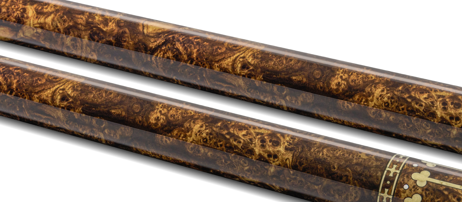 EVO ROYALE POOL CUE - GILDED OAK - Desktop Image