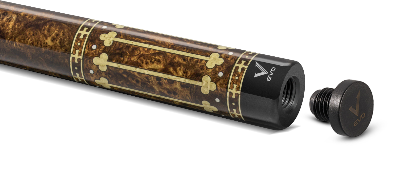 EVO ROYALE POOL CUE - GILDED OAK - Desktop Image