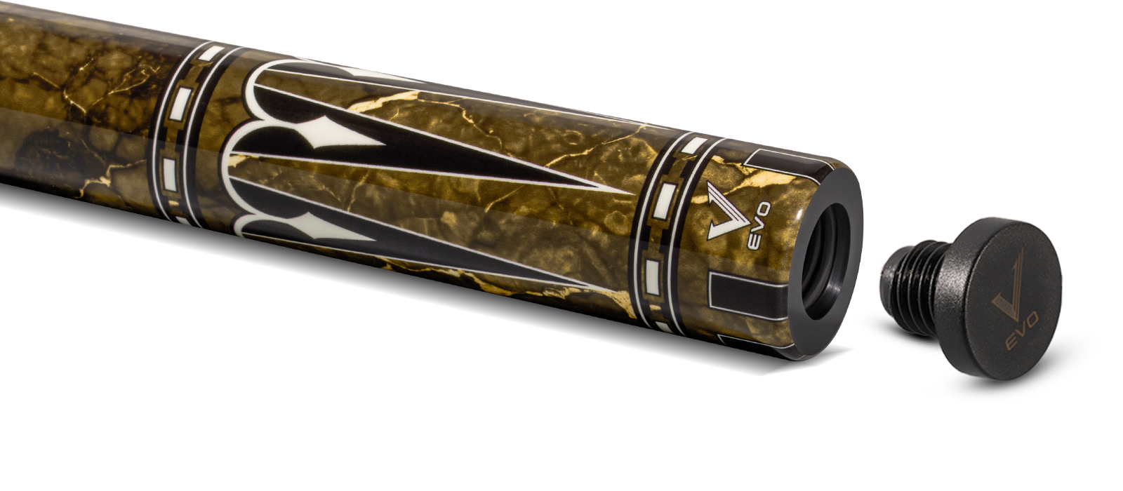 EVO GEMSTONE POOL CUE - EARTHFIRE - Desktop Image