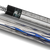 EVO FREEDOM POOL CUE - AZURE FLAME - WHITE LEATHER WRAP - Desktop Image