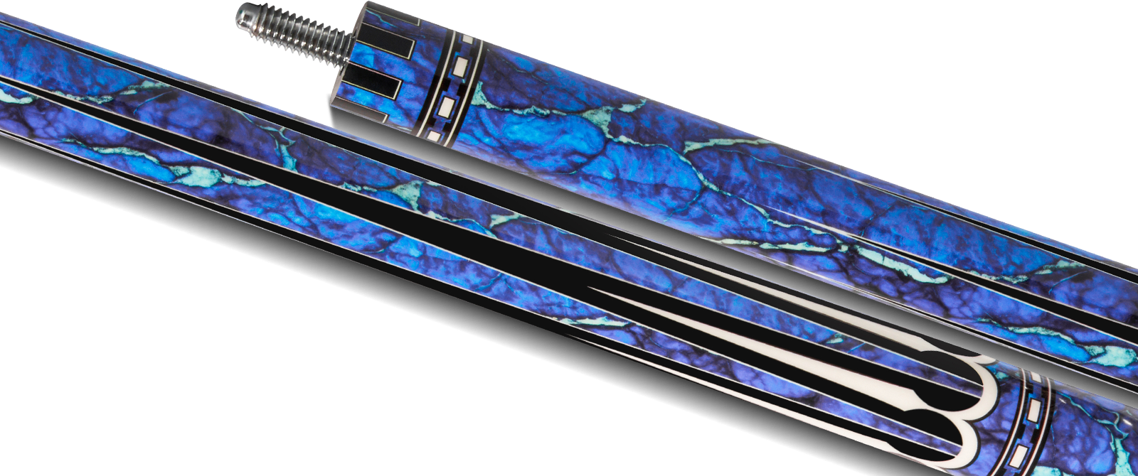 EVO GEMSTONE POOL CUE - SKYFLARE - Desktop Image
