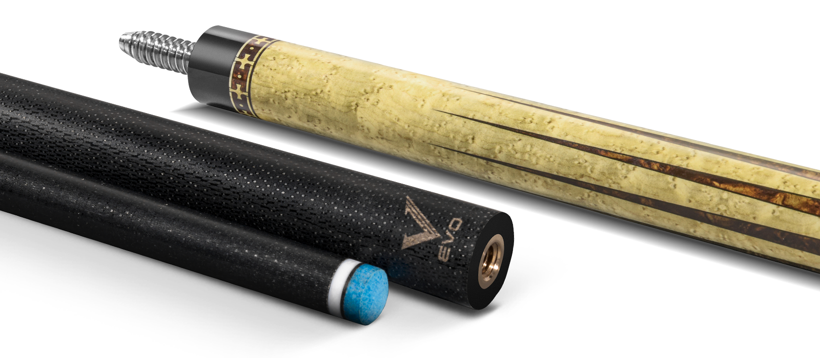 EVO ROYALE POOL CUE - GILDED OAK - Desktop Image