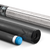 EVO FREEDOM POOL CUE - AZURE FLAME - WHITE LEATHER WRAP - Desktop Image