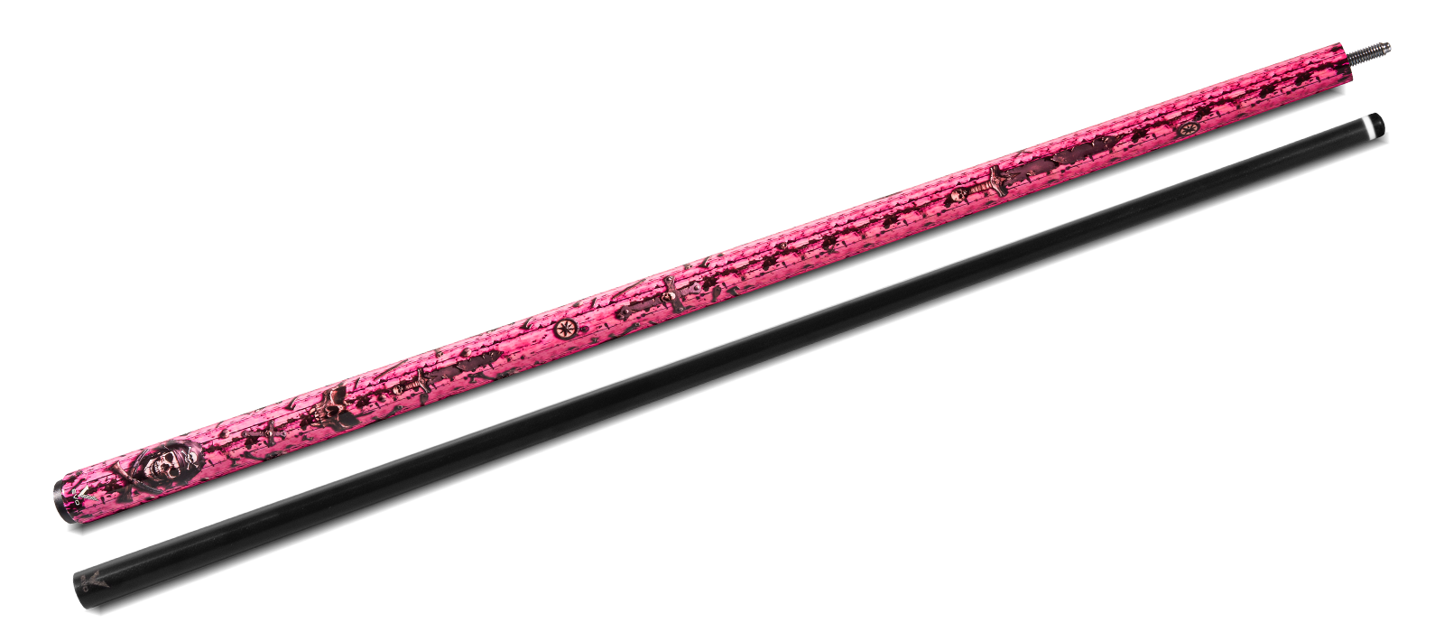 EVO PIRATES POOL CUE - ROSE RAID - Desktop Image