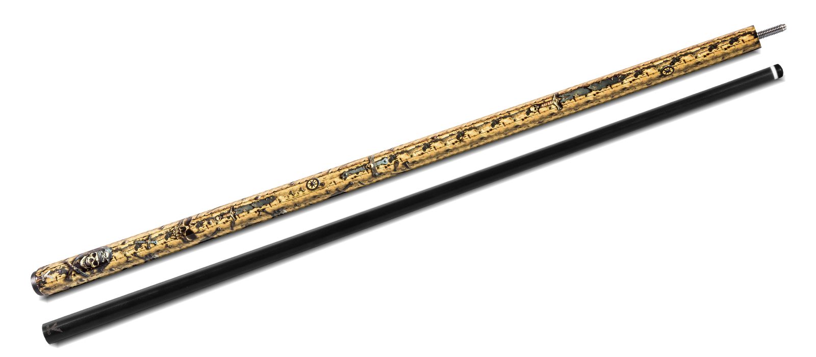 EVO PIRATES POOL CUE - GOLDEN PLUNDER - Desktop Image
