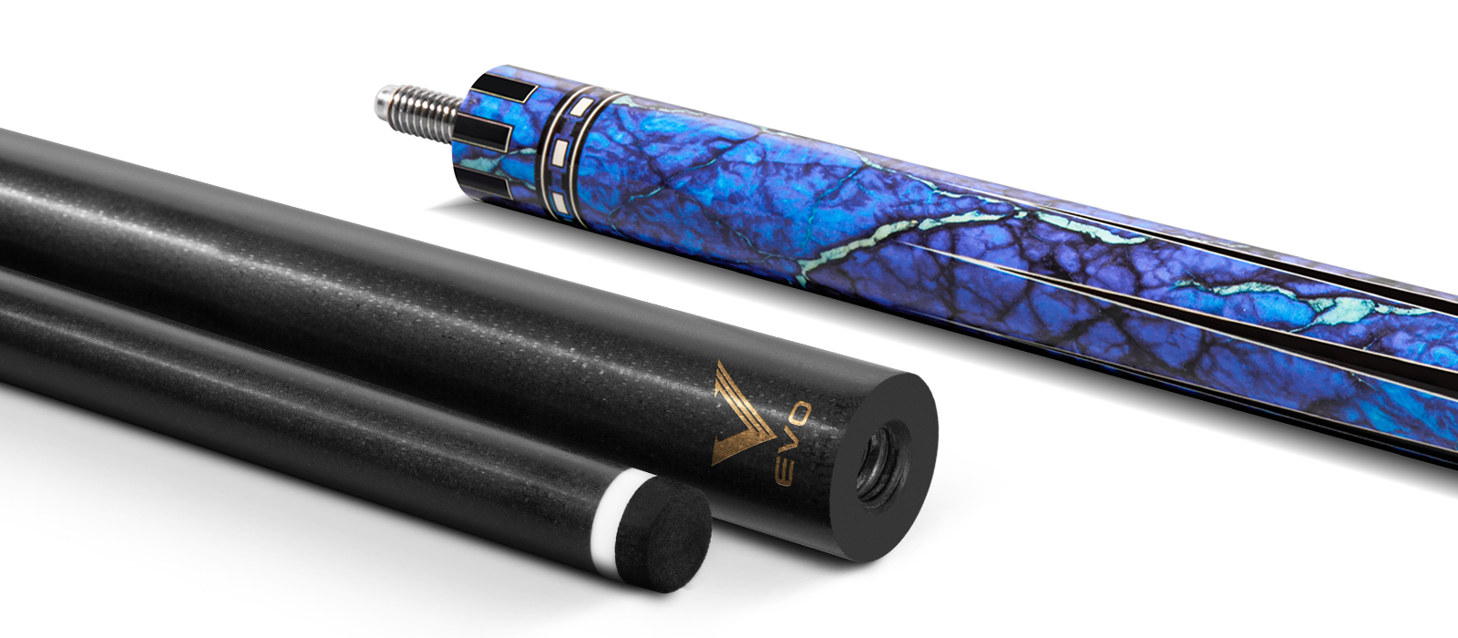EVO GEMSTONE POOL CUE - SKYFLARE - Desktop Image